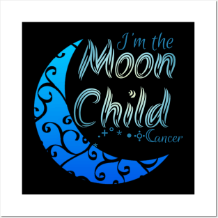 I'm the moon child Posters and Art